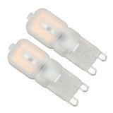 2pcs G9 LED Bulbs Professional 14LEDs High Brightness 270lm Dimmable Replacement Light Bulbs 3W 220V - Front View