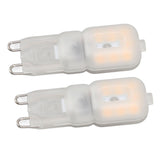 2pcs G9 LED Bulbs Professional 14LEDs High Brightness 270lm Dimmable Replacement Light Bulbs 3W 220V - Rear View