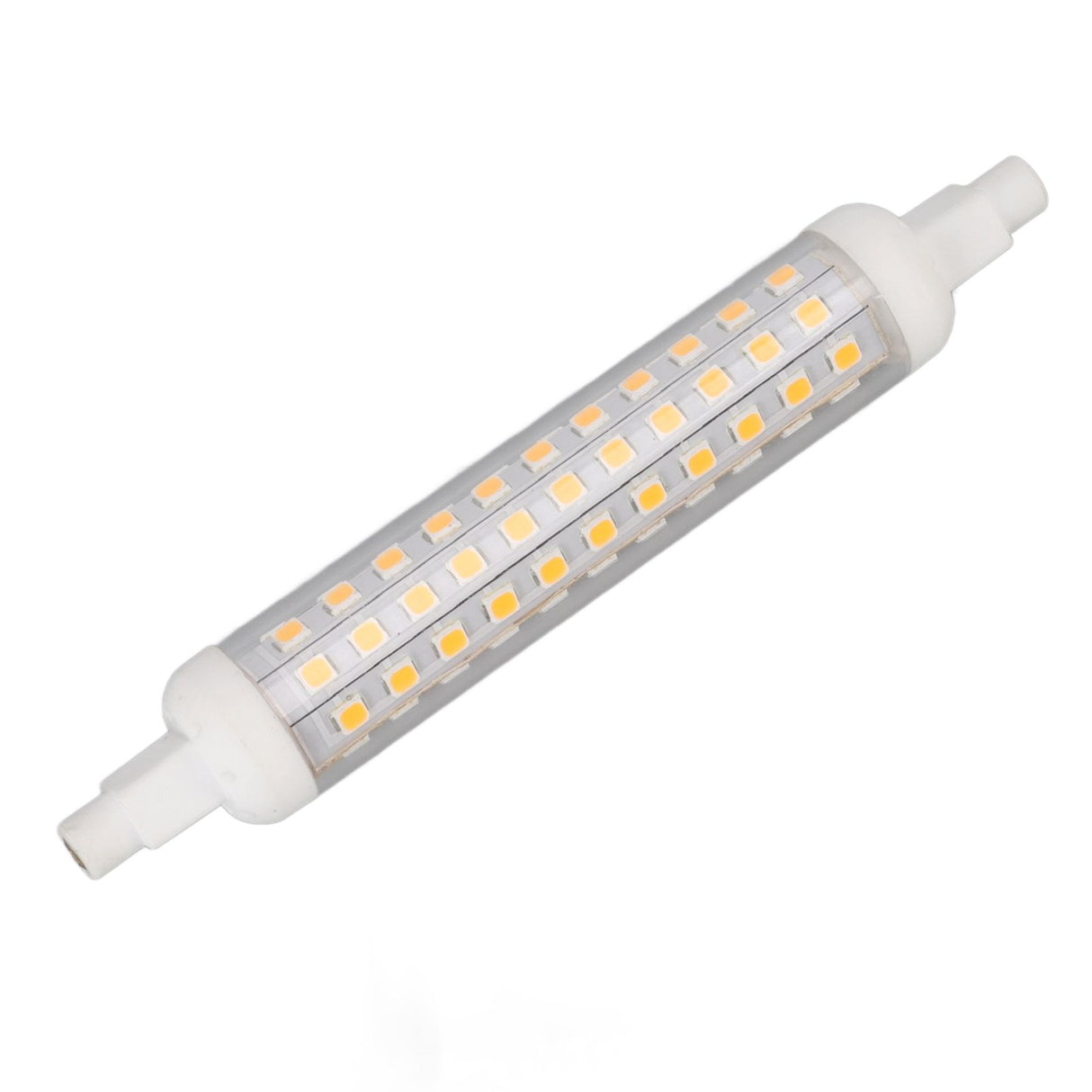 Double Ended Corn Light Bulb 86 LED Beads High Light Warm Light Replacement Double Ended Bulbs for House Office 220V 10W