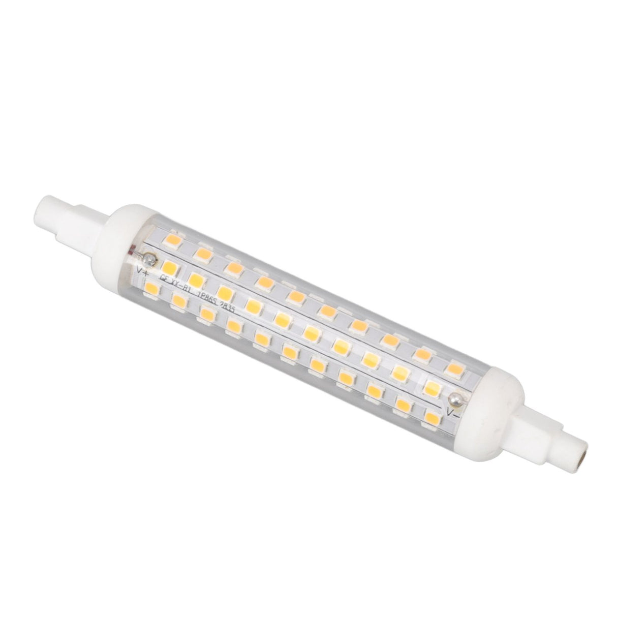 Double Ended Corn Light Bulb 86 LED Beads High Light Warm Light Replacement Double Ended Bulbs for House Office 220V 10W