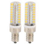 2pcs E14 LED Corn Bulb 5W 230V Warm Lighting 64LEDs E14 Socket Light Bulb Replacement for Home Bar