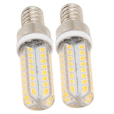 2pcs E14 LED Corn Bulb 5W 230V Warm Lighting 64LEDs E14 Socket Light Bulb Replacement for Home Bar - 45-Degree Angle