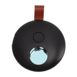 Infrared Detector 3 Speed Flashing USB Rechargeable Built in 100mAh Battery Portable Professional Bug Detector for Travel Black - Top-Down View