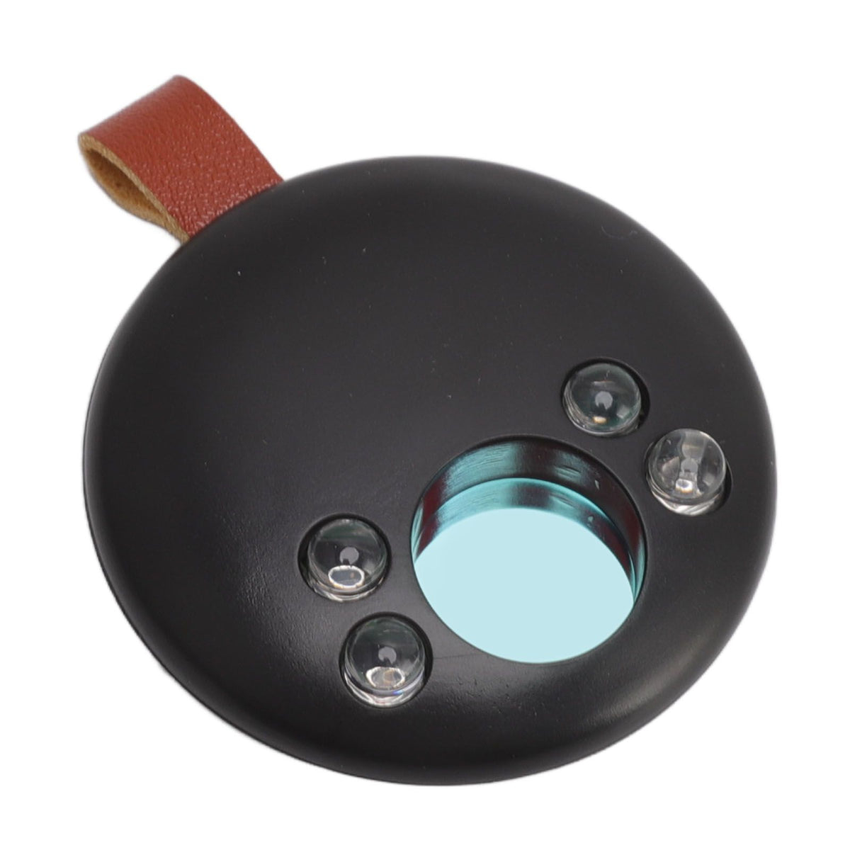 Infrared Detector 3 Speed Flashing USB Rechargeable Built in 100mAh Battery Portable Professional Bug Detector for Travel Black