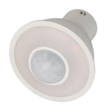 GU10 Light Bulb Infrared Human Induction Replacement Bulb for Ceiling Corridor Porch Lamp Warm Light 3000K 5W 500LM AC 100‑240V