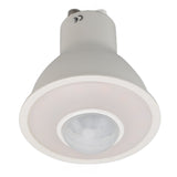 GU10 Light Bulb Infrared Human Induction Replacement Bulb for Ceiling Corridor Porch Lamp Warm Light 3000K 5W 500LM AC 100‑240V