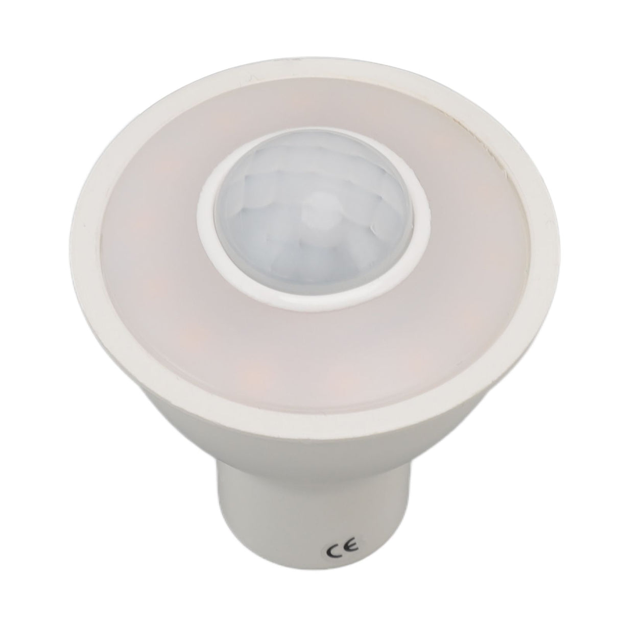 GU10 Light Bulb Infrared Human Induction Replacement Bulb for Ceiling Corridor Porch Lamp Warm Light 3000K 5W 500LM AC 100‑240V