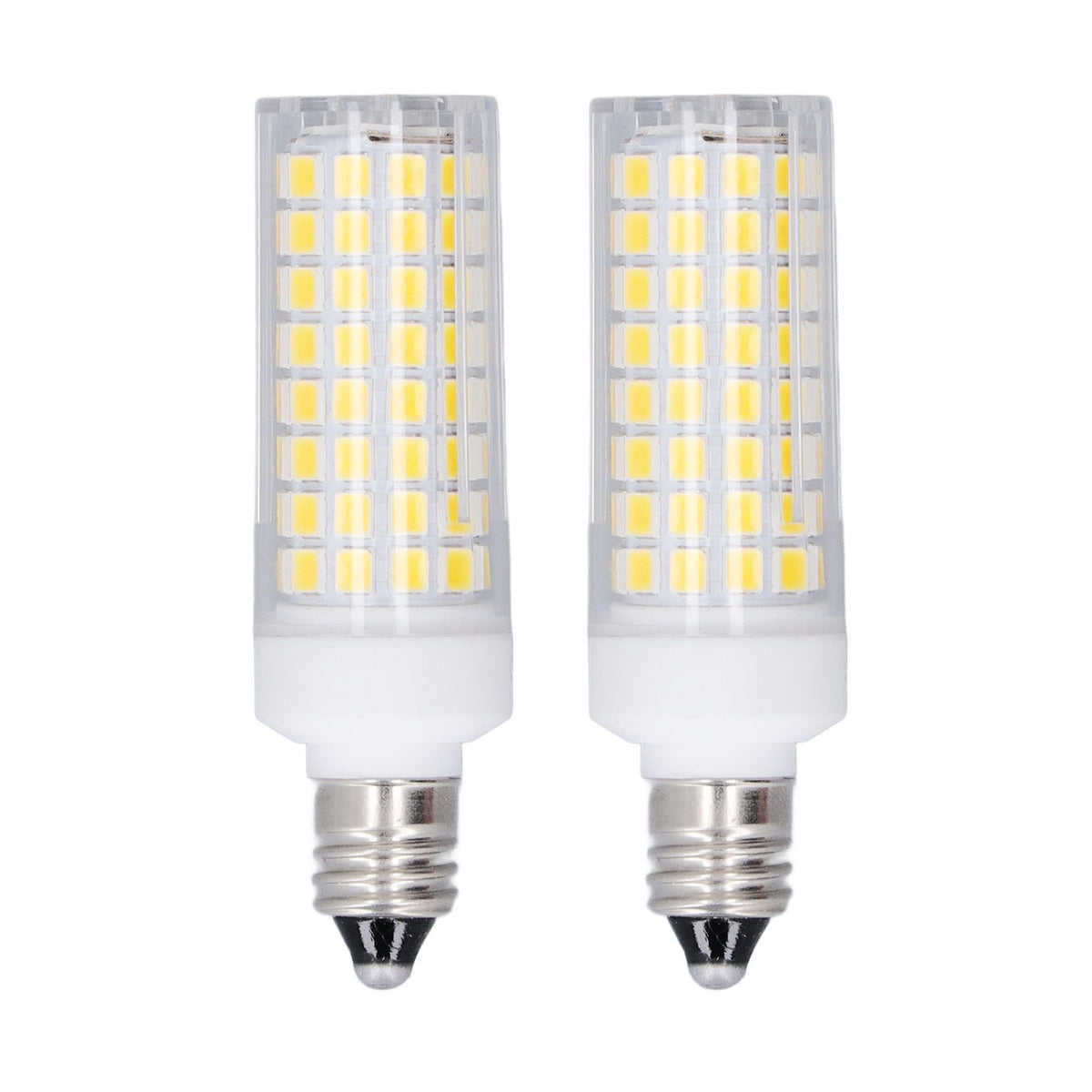 2 PCS LED Corn Bulb 102 LEDs 10W Dimmable Natural Light E11 Bulb for Home Lighting AC 100 To 120V