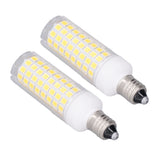 2 PCS LED Corn Bulb 102 LEDs 10W Dimmable Natural Light E11 Bulb for Home Lighting AC 100 To 120V - Top-Down View