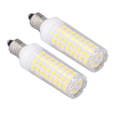 2 PCS LED Corn Bulb 102 LEDs 10W Dimmable Natural Light E11 Bulb for Home Lighting AC 100 To 120V - Low Angle