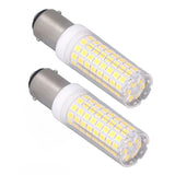 2 Pcs LED Corn Bulb BA15D 10W Dimmable Energy Saving 102LEDs Ceramic Light Bulb AC 100‑120V