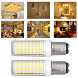 2 Pcs LED Corn Bulb BA15D 10W Dimmable Energy Saving 102LEDs Ceramic Light Bulb AC 100‑120V - Extra Image
