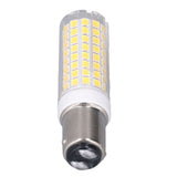 2 Pcs LED Corn Bulb BA15D 10W Dimmable Energy Saving 102LEDs Ceramic Light Bulb AC 100‑120V
