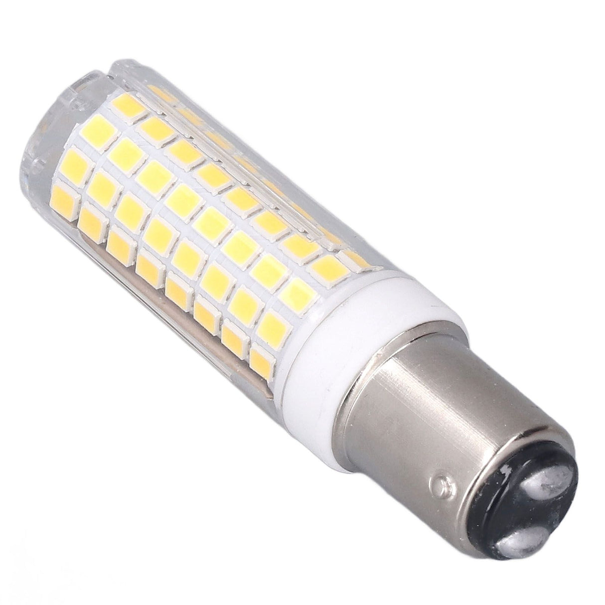 2 Pcs LED Corn Bulb BA15D 10W Dimmable Energy Saving 102LEDs Ceramic Light Bulb AC 100‑120V