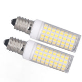 2 Pcs LED Corn Bulb E14 10W Dimmable Energy Saving 102LEDs Light Bulb AC 100‑120V - Top-Down View