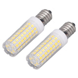 2 Pcs LED Corn Bulb E14 10W Dimmable Energy Saving 102LEDs Light Bulb AC 100‑120V - Low Angle