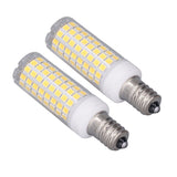 2 PCS LED Corn Bulb 102 LEDs 10W Dimmable PC Ceramic Energy Saving E12 Bulb for Home Lighting AC 100 to 120V Natural Light - Front View