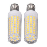 2 PCS LED Corn Bulb 102 LEDs 10W Dimmable PC Ceramic Energy Saving E12 Bulb for Home Lighting AC 100 to 120V Natural Light - 45-Degree Angle
