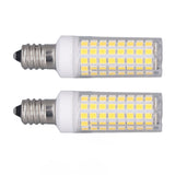 2 PCS LED Corn Bulb 102 LEDs 10W Dimmable PC Ceramic Energy Saving E12 Bulb for Home Lighting AC 100 to 120V Natural Light