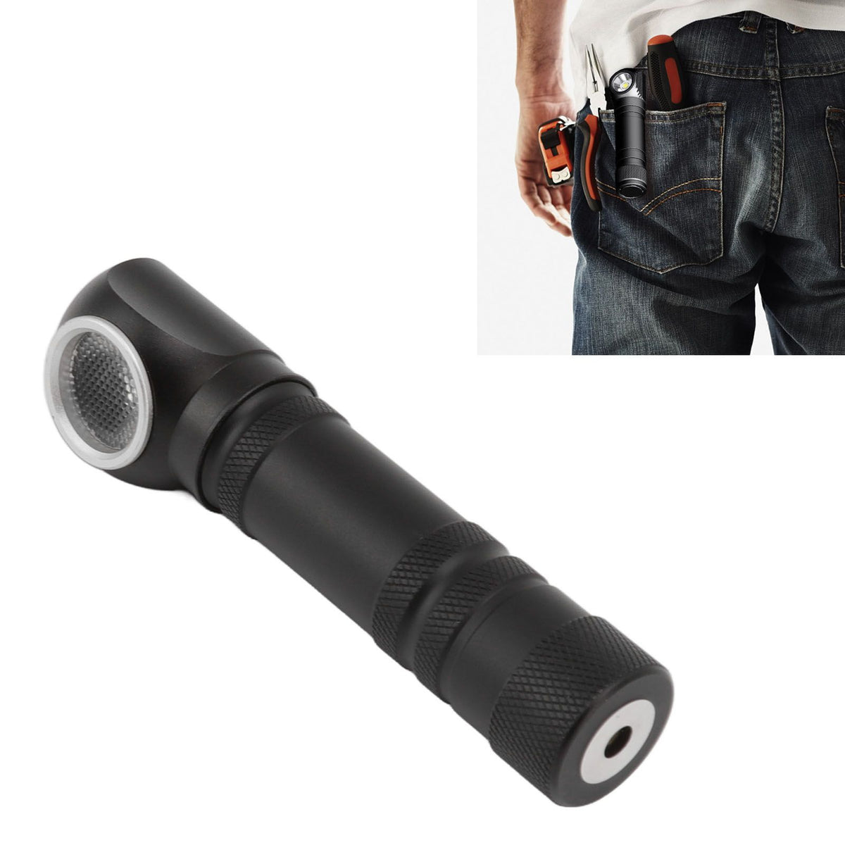 LED Headlamp High Brightness Waterproof Detachable USB Magnetic Charging Headlamp for Outdoor