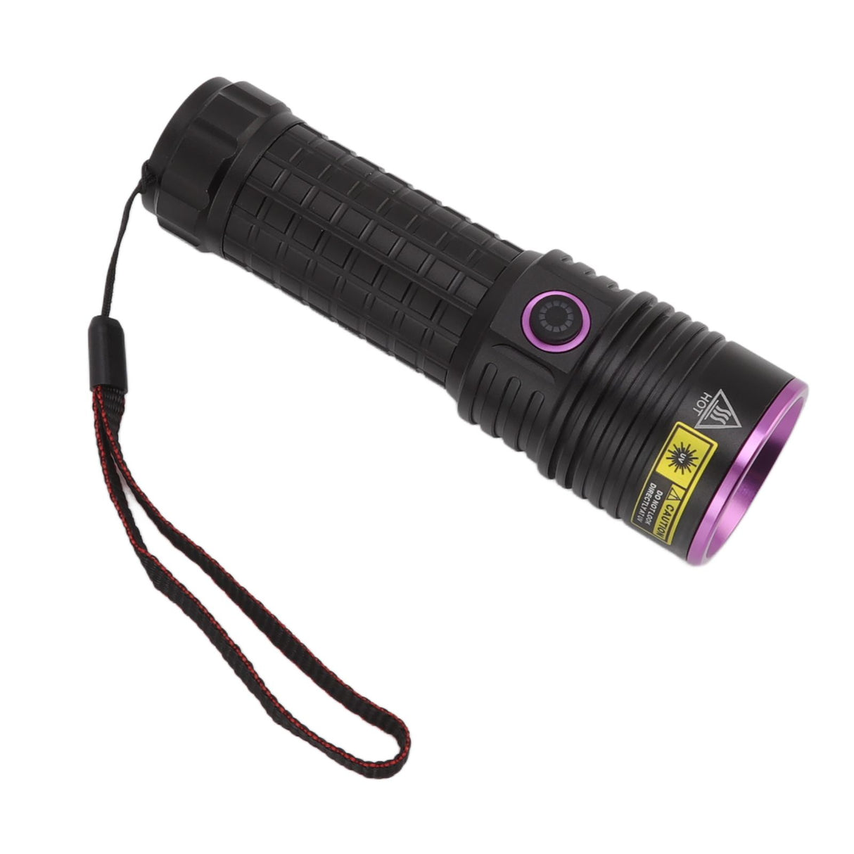 Y48 365nm Ultraviolet Flashlight Rechargeable Black Light Flashlight for Resin Curing Currency Verification Scorpion Pet Urine Search