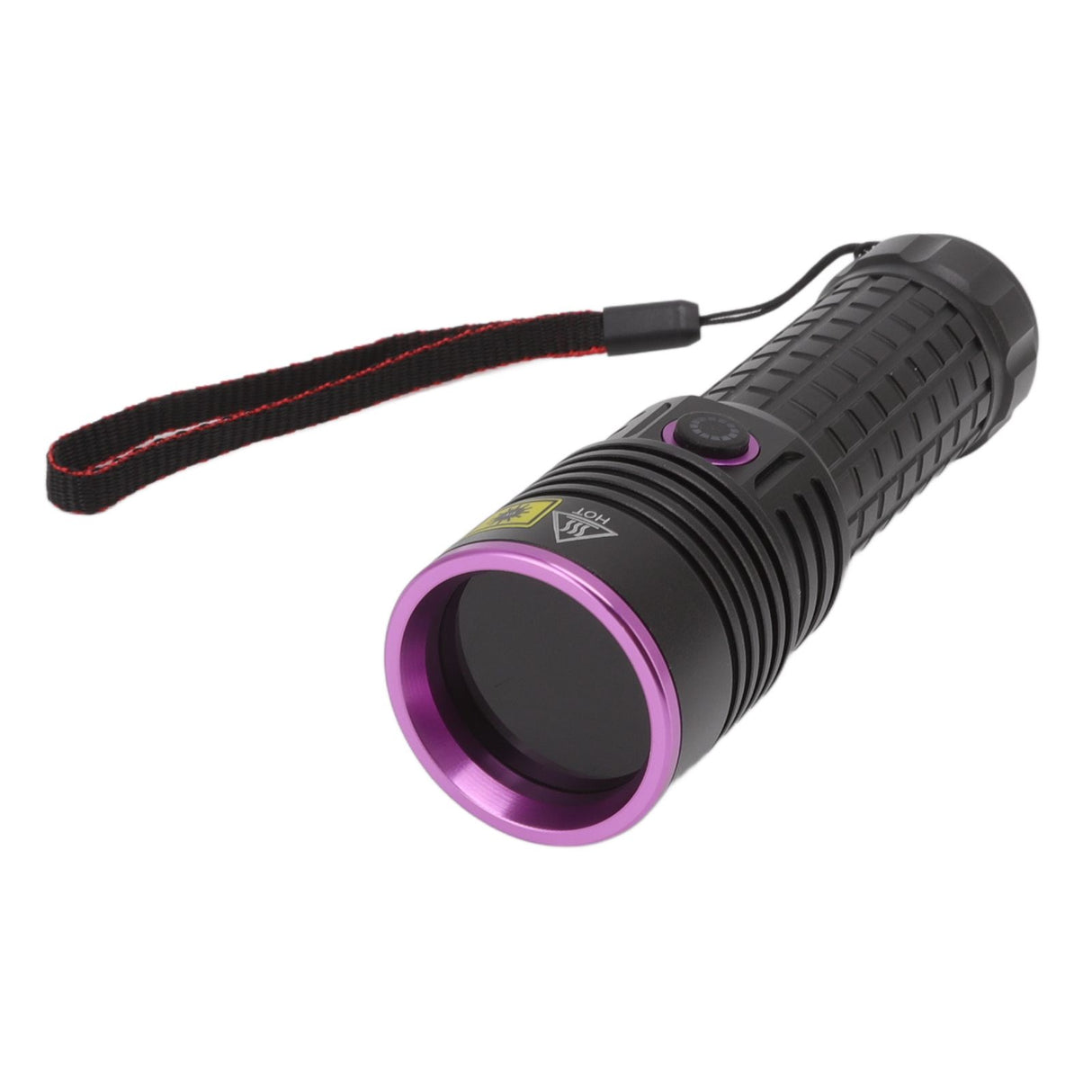 Y48 365nm Ultraviolet Flashlight Rechargeable Black Light Flashlight for Resin Curing Currency Verification Scorpion Pet Urine Search
