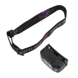 LED Sensor Headlamp Three Color Light Source Rechargeable Outdoor Strong Light Headlamp for Fishing Running Camping - Front View