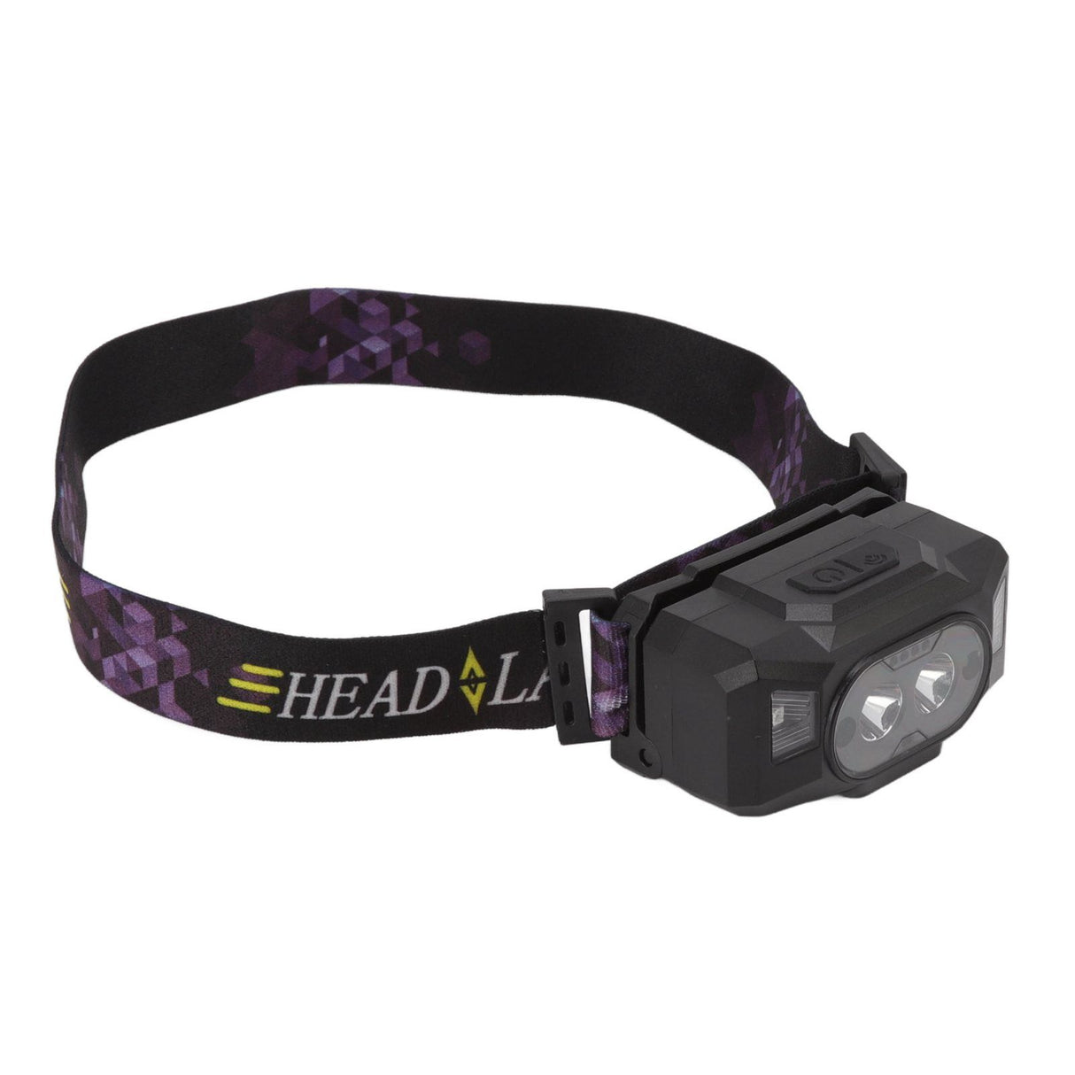 LED Sensor Headlamp Three Color Light Source Rechargeable Outdoor Strong Light Headlamp for Fishing Running Camping