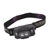 LED Sensor Headlamp Three Color Light Source Rechargeable Outdoor Strong Light Headlamp for Fishing Running Camping