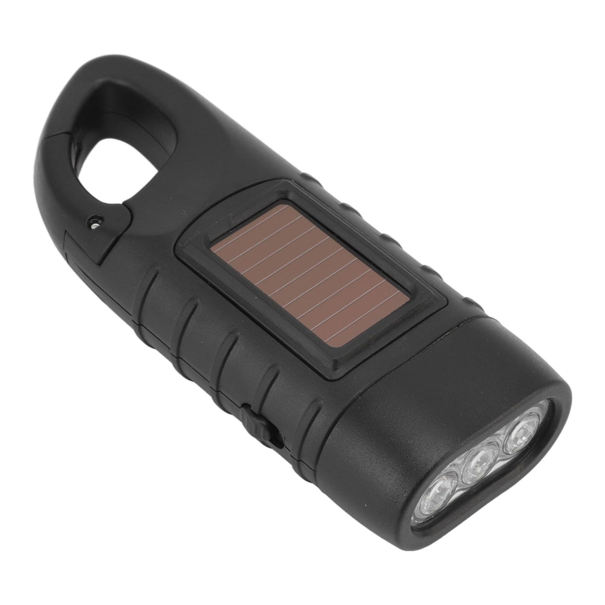 Hand Crank Solar Powered Flashlight Professional Rechargeable Survival Flashlight for Outdoor Sports Camping Hiking