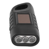 Hand Crank Solar Powered Flashlight Professional Rechargeable Survival Flashlight for Outdoor Sports Camping Hiking