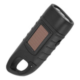 Hand Crank Solar Powered Flashlight Professional Rechargeable Survival Flashlight for Outdoor Sports Camping Hiking