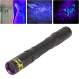UV Flashlight 365nm Pen Clip Aluminium Alloy Button Control Multi Purpose Blacklight Flashlight for Money Jewelry Curing - Extra Image