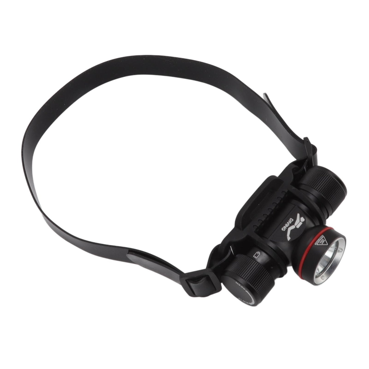 Diving Headlamp 1500LM Yellow Light LED Diving Head Lamp IPX8 Waterproof Underwater 80m Depth Headlight
