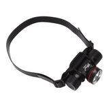Diving Headlamp 1500LM Yellow Light LED Diving Head Lamp IPX8 Waterproof Underwater 80m Depth Headlight
