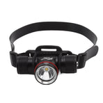 Diving Headlamp 1500LM Yellow Light LED Diving Head Lamp IPX8 Waterproof Underwater 80m Depth Headlight