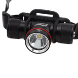Diving Headlamp 1500LM Yellow Light LED Diving Head Lamp IPX8 Waterproof Underwater 80m Depth Headlight