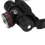 Diving Headlamp 1500LM Yellow Light LED Diving Head Lamp IPX8 Waterproof Underwater 80m Depth Headlight