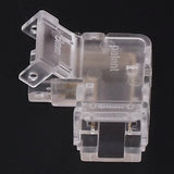 8pcs COB Connector Professional 2Pin 8mm Transparent L Shaped LED Strip Light Connectors for COB LED Strip Light - Extra Image