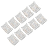 10 Pcs 3Pin 10mm COB LED Strip Connectors Strip to Strip Quick Connection Gapless Solderless LED Connectors for Strip Lights