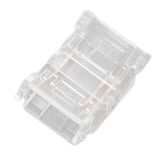 10 Pcs 3Pin 10mm COB LED Strip Connectors Strip to Strip Quick Connection Gapless Solderless LED Connectors for Strip Lights