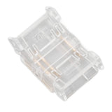 10 Pcs 3Pin 10mm COB LED Strip Connectors Strip to Strip Quick Connection Gapless Solderless LED Connectors for Strip Lights