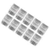 10 Pcs 2Pin 10mm LED Strip Connectors Strip to Strip Quick Connect Solderless LED Strip Lights Connectors