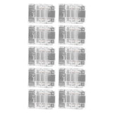 10 Pcs 2Pin 10mm LED Strip Connectors Strip to Strip Quick Connect Solderless LED Strip Lights Connectors
