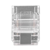 10 Pcs 2Pin 10mm LED Strip Connectors Strip to Strip Quick Connect Solderless LED Strip Lights Connectors
