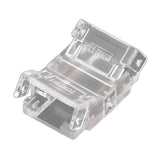 10 Pcs 2Pin 10mm LED Strip Connectors Strip to Strip Quick Connect Solderless LED Strip Lights Connectors
