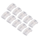 10 Pcs LED Light Strip Connectors 2Pin 8mm Strip to Strip Solderless COB LED Light Strip Connectors