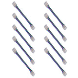10pcs LED Strip Light Connector Kit 4Pin 10mm Quick Connection Strong Compatibility LED Strip Accessories - Extra Image