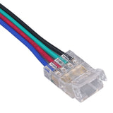 10pcs LED Strip Light Connector Kit 4Pin 10mm Quick Connection Strong Compatibility LED Strip Accessories - Extra Image
