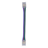 10pcs LED Strip Light Connector Kit 4Pin 10mm Quick Connection Strong Compatibility LED Strip Accessories